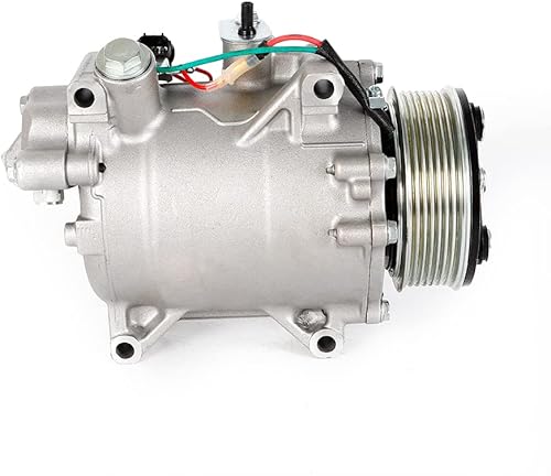 SAHUANIYE Compresor y embrague de aire acondicionado, aire acondicionado, 2007-2015 apto para Honda Civic 2.4L, 2012-2014 para Honda CR-V para Acura