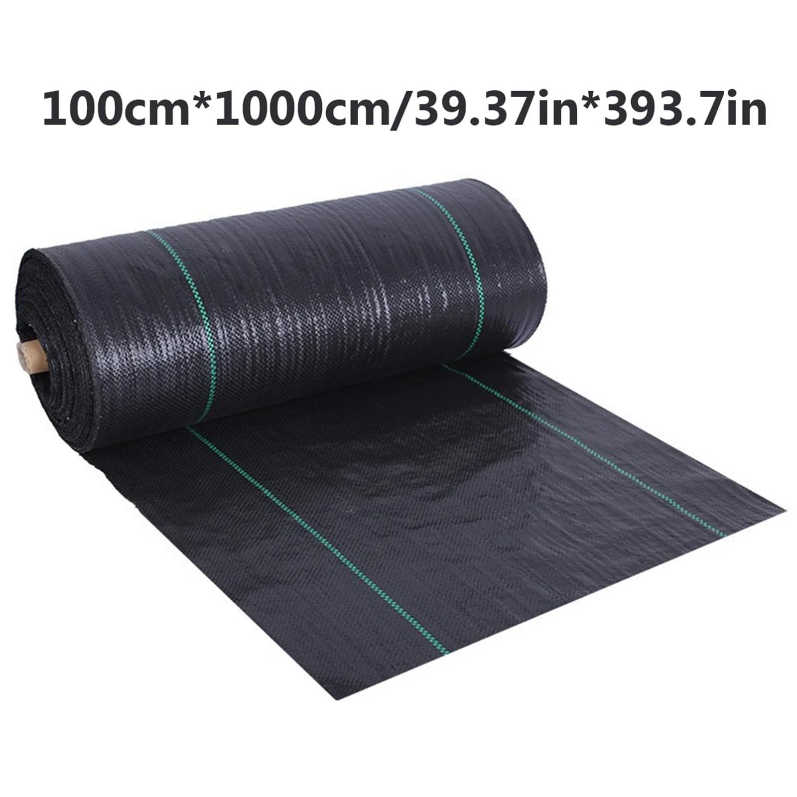 Telo Pacciamatura Tessuto da Giardino Paesaggio Membrana for Erbacce Panno agricolo antierba Tappetino for barriera agricola PE Pacciame Copertura più Spessa