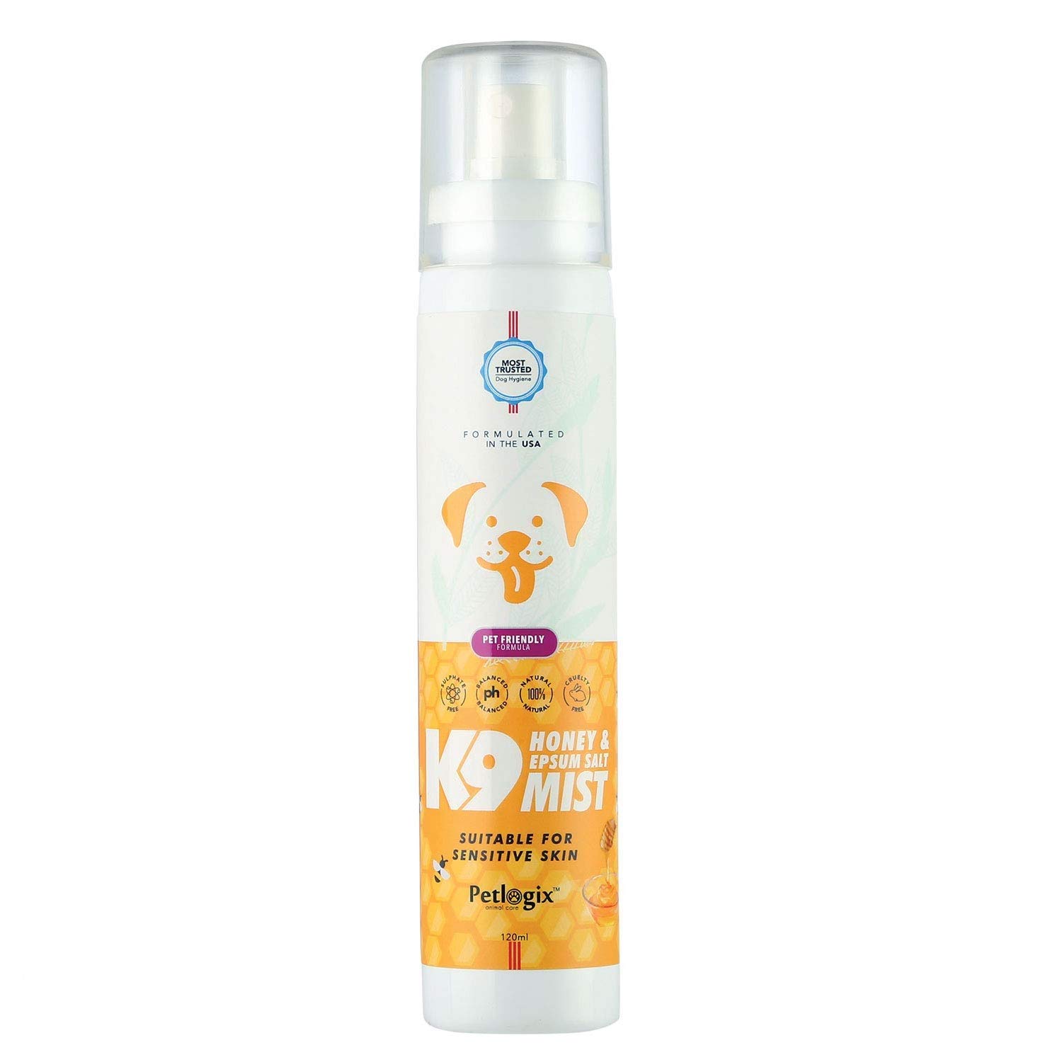 See full amazon price history chart for Petlogix Natural Honey & Epsum Salt K9 Deodorant Mist for Sensitive Dog, Puppies & Cat Sulphate Free Cleanser & Detangle Spray, 120ml Petlogix Natural Honey & Epsum Salt K9 Deodorant Mist for Sensitive Dog, Puppies & Cat Sulphate Free Cleanser & Detangle Spray, 120ml (B07LH321KJ) Amazon Price History, Amazon Price Tracker