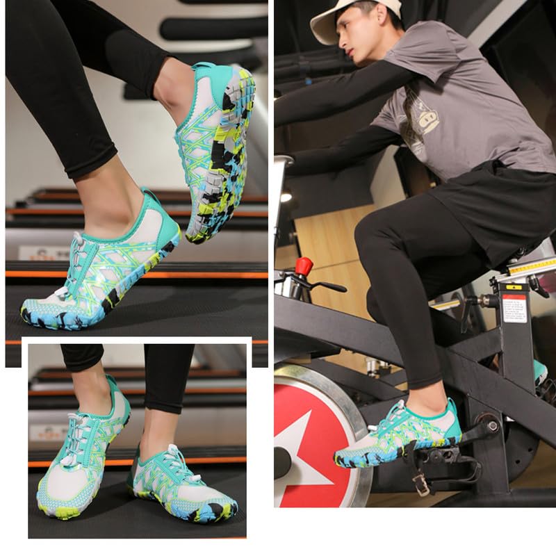 Image of Water Shoes Men Women Barefoot Shoes Outdoor for Beach Aqua Swim Pool River Water Quick Dry Boating Fishing Diving Surfing with Yoga Aerobics