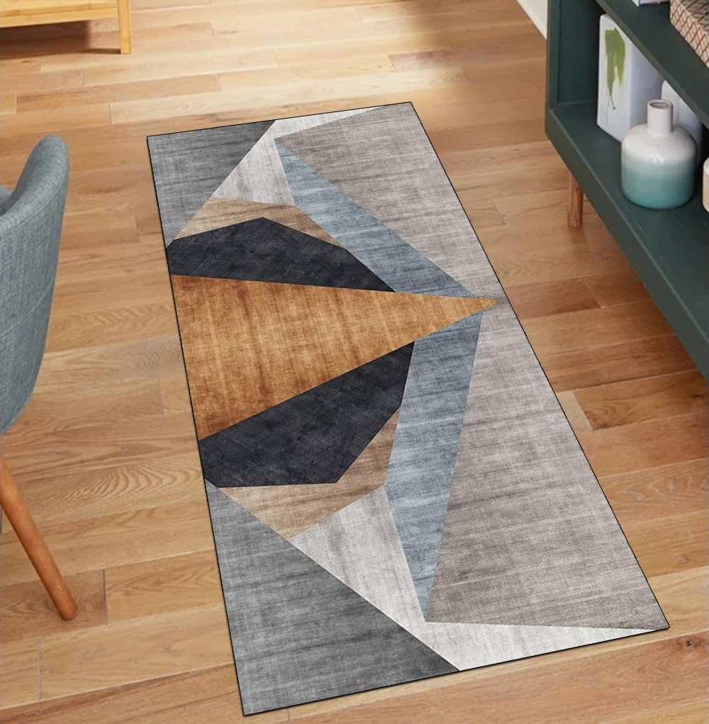 Alfombra de pasillo de retazos para decorar pasillos largos de hogar