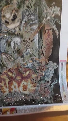 Halloween Diamond Painting Kit - 5D Round Drill DIY Art For Adults 11.8x15.7 Inch