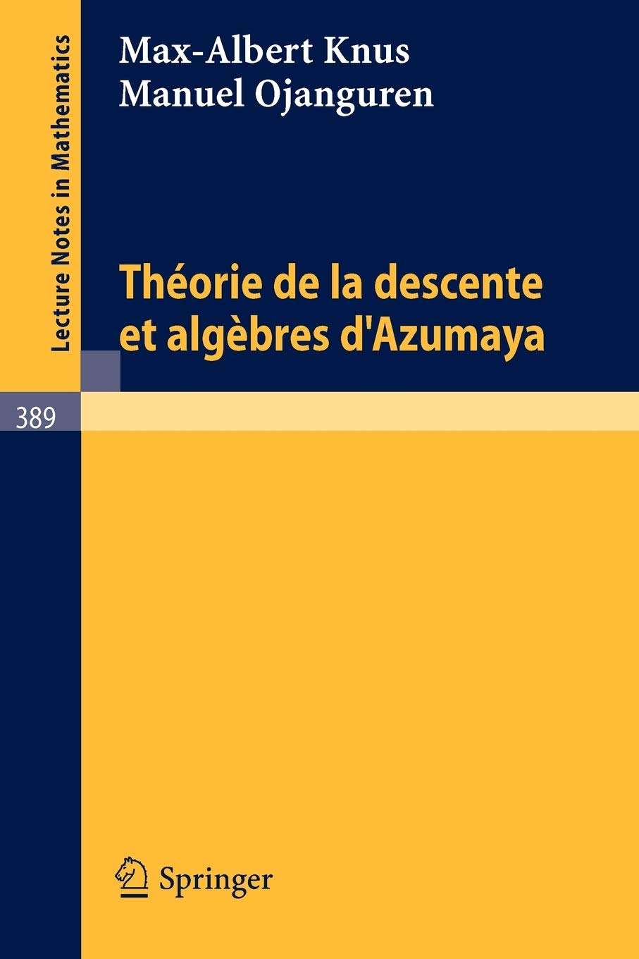 Theorie de la Descente et Algebres d'Azumaya
