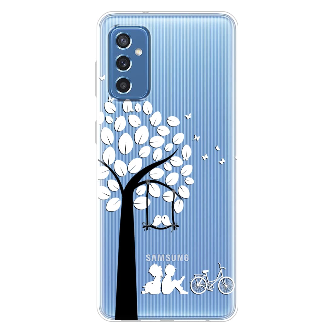 Fashionury Back Cover for Samsung Galaxy M52 5G Designer | Printed|Transparent |Flexible| Silicon Back Case for Samsung Galaxy M52 5G-S063 (B09LC9QF16) Amazon Price History, Amazon Price Tracker