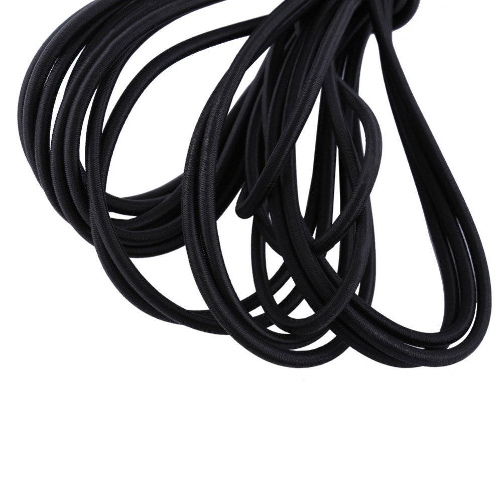 Cuerda elástica fuerte de 33 pies, cuerda elástica para acampar al aire libre, tiendas de campaña, kayak, barco, bolsa, equipaje (33 pies, diámetro de 3/32 pulgadas (2.5 mm)