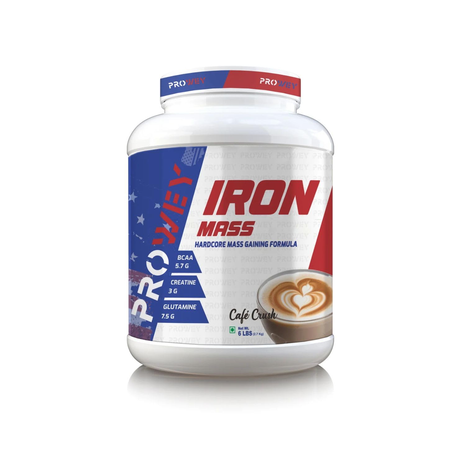 Prowey Nutrition (Pw) Iron Mass Hardcore Mass Gaining Formula - CAFE CRUSH (6LBS)-image-31