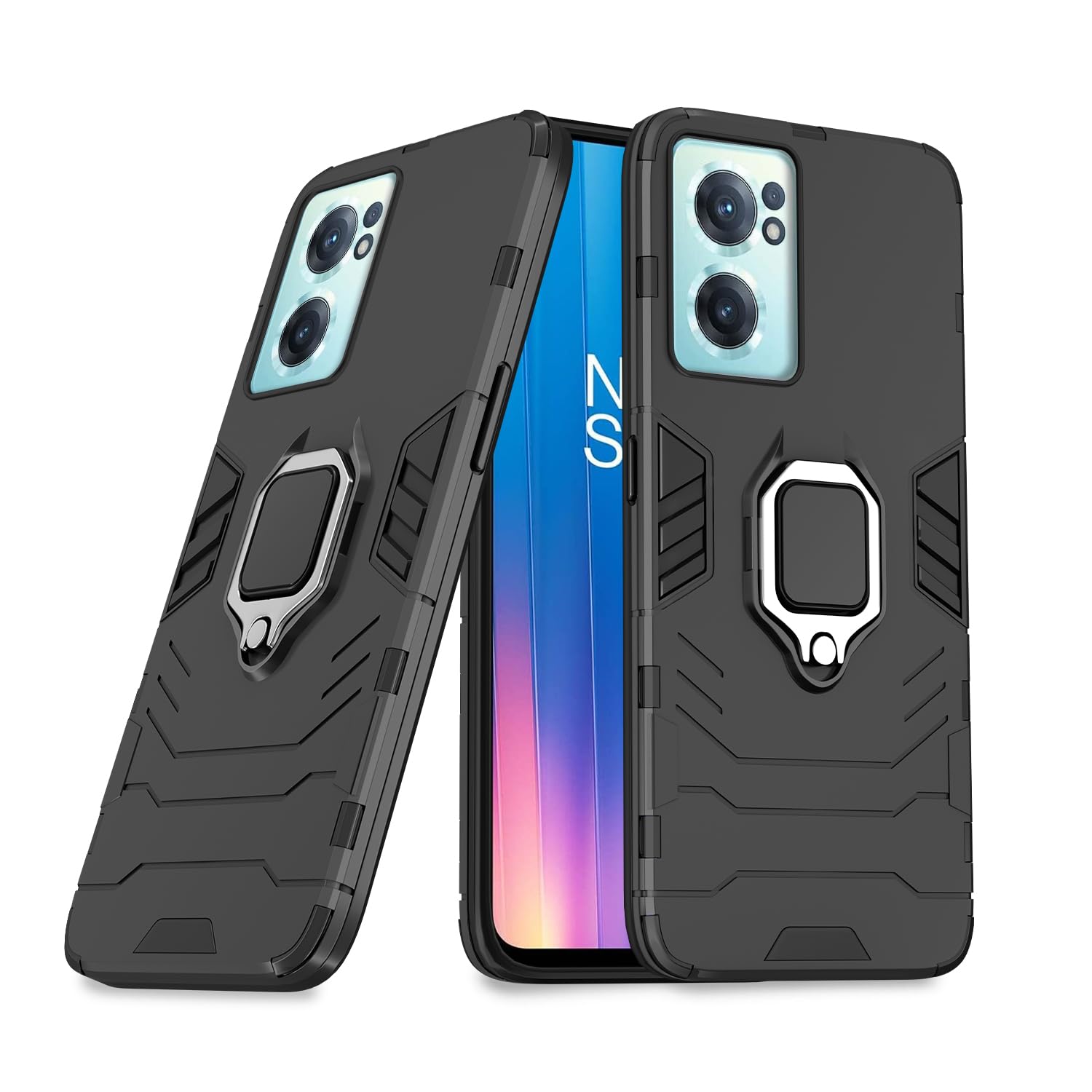 Pikkme OnePlus Nord CE 2 5G Back Cover | D5 Tough Armor Bumper | 360 Protection Case | Ring Holder Stand Case for OnePlus Nord CE 2 5G (Black) (B0CBBJYG46) Amazon Price History, Amazon Price Tracker