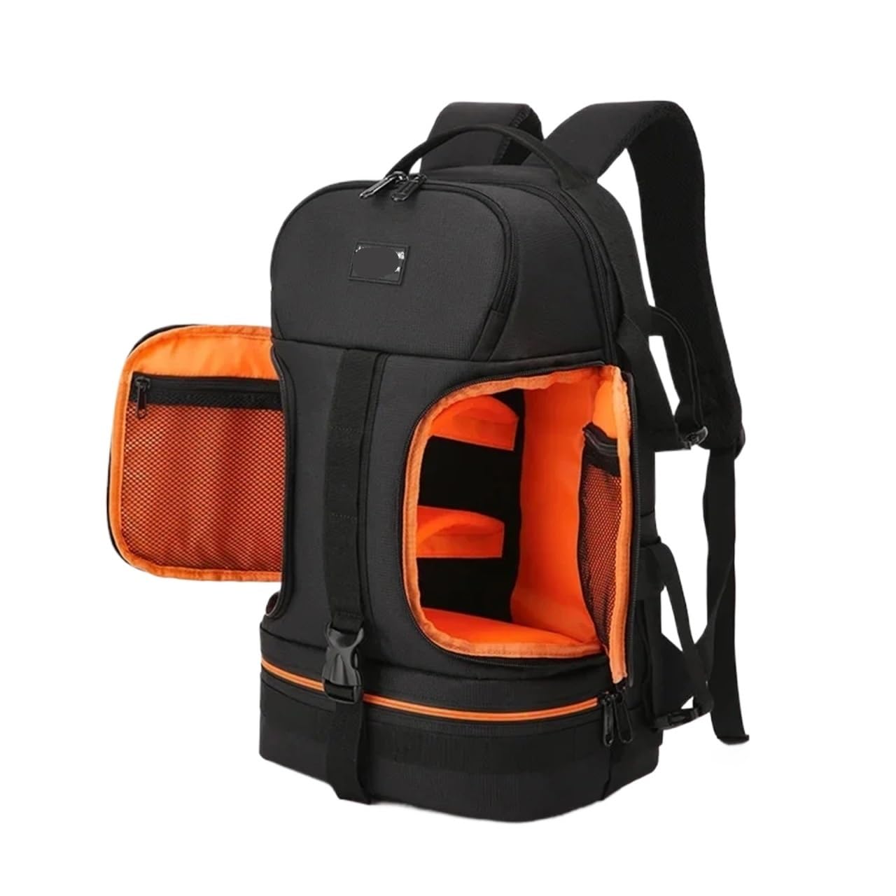 Zaino for fotocamera reflex digitale professionale Borsa fotografica di grandi dimensioni Supporto for treppiede Copertura antipioggia impermeabile Escursionismo all'aperto