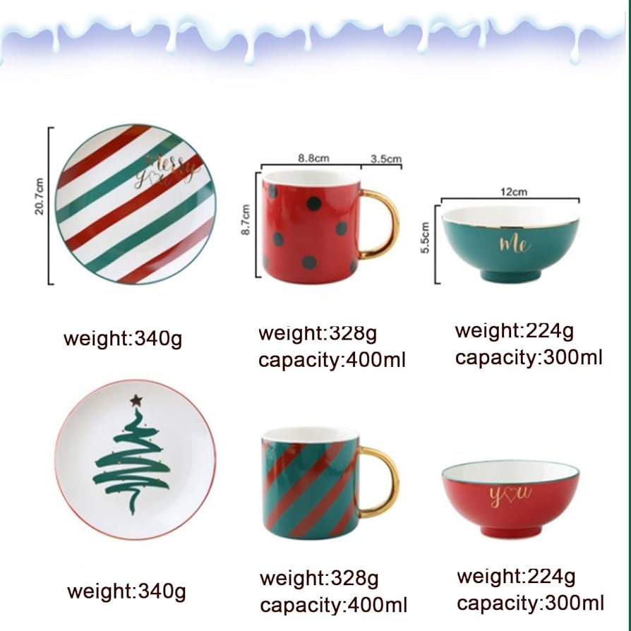 Amazon.co.jp: クリスマス 食器セット クリスマス食器 勺子套装