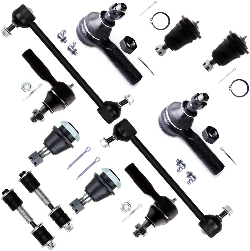 SCITOO 12PC Suspension Kit Replacement fit for Nissan for