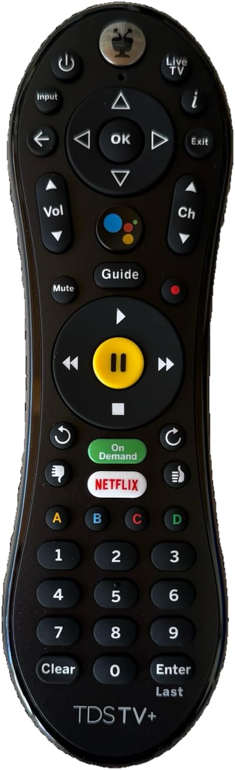Genuine Replacement Voice Remote Control Compatible with TiVo Model S6A, TDSTV+ Android TV R37022DA00