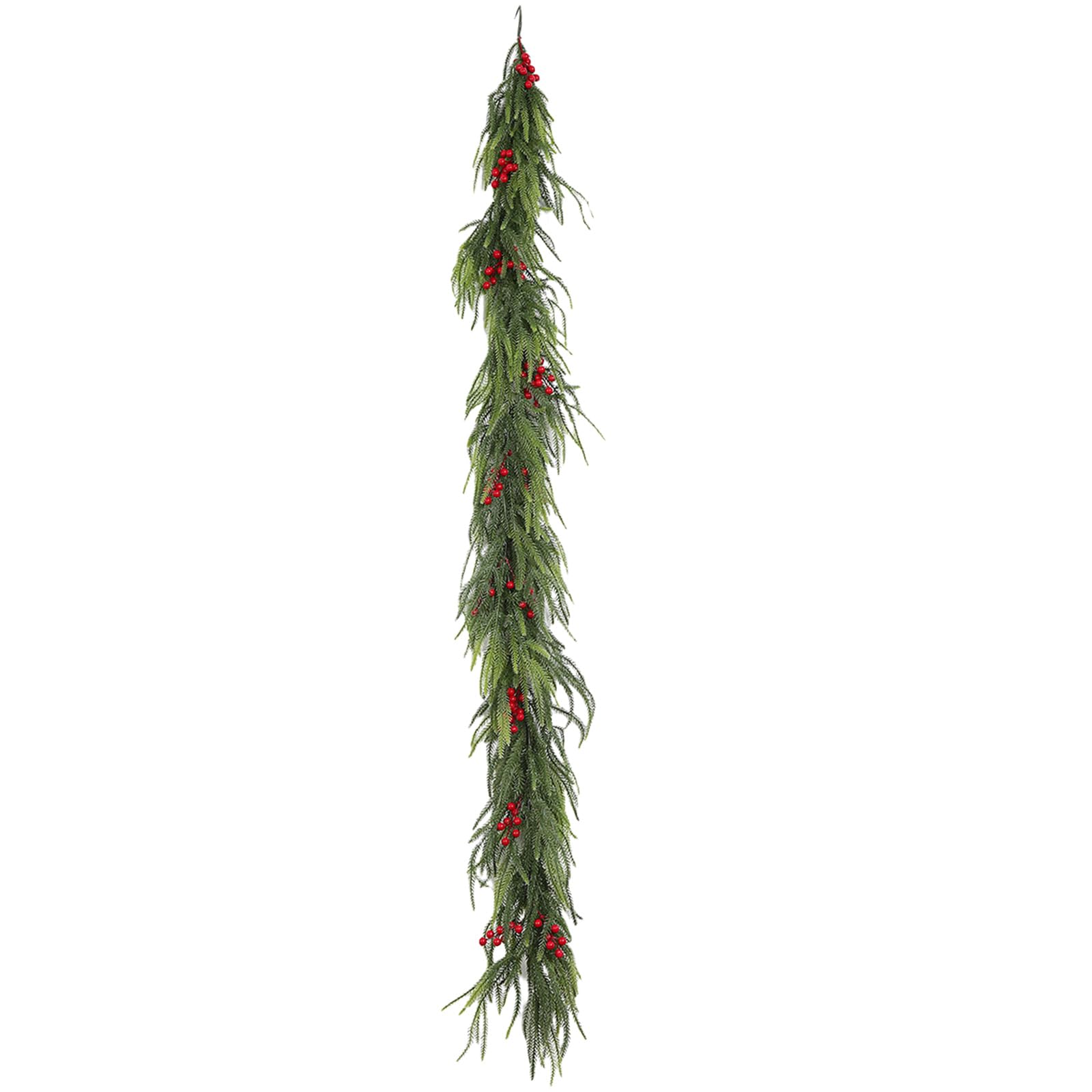 Hsioluted Artificial Pine Branch/Wreath Realistic Cedars Plant for and Holiday Decoration Stylish Party Supplies Christmas Decoration Branch/Wreath