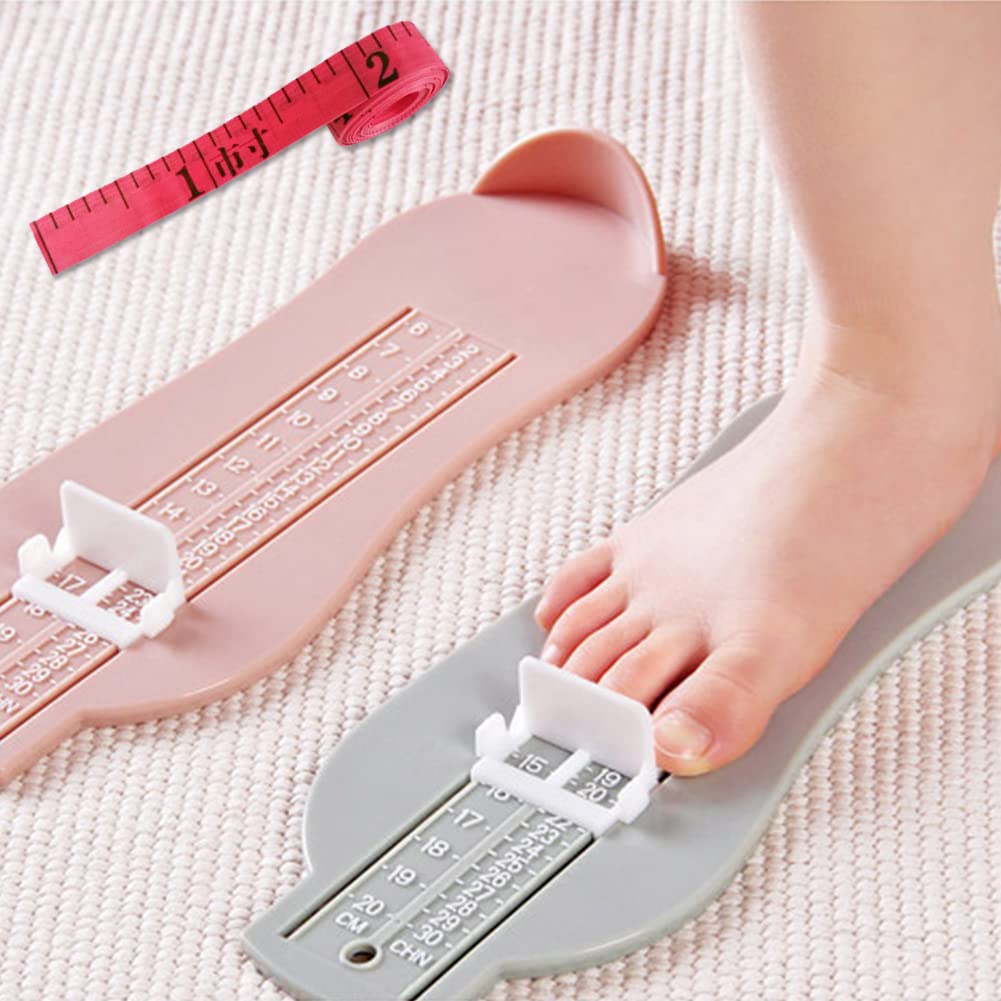Medidor de Pies Niño Dispositivos,Medidor Pie Bebe,Medidor Calzado,Dispositivo de Medición del Pie,Medidor Pies para Zapatos,Medidor de Pies para Bebés,Calibre de Pies para Bebés de 0 à 8 Ans