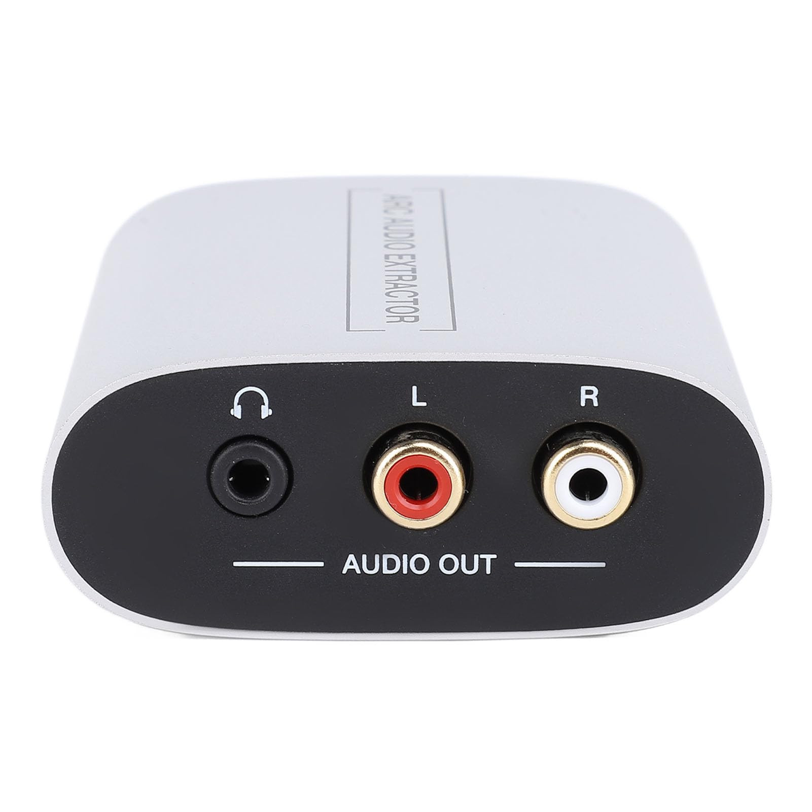 Sxhlseller Convertitore Estrattore con Funzione ARC per Televisori Ad Alta Definizione, Supporta Interfaccia Multimediale HD 1.4, Jack da 3,5 Mm, Porte AV LR, Uscita Stereo Analogica, Struttura in