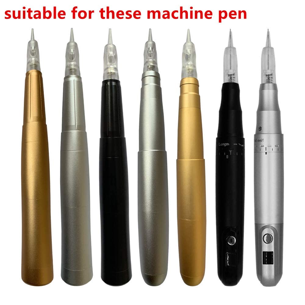 R A Products Micropigmentation Tattoo Machine Kit Permanent Makeup Machine for Eyebrows Eyeliner Lip Permanent Beauty (0.25mm 1P) (3P) 3