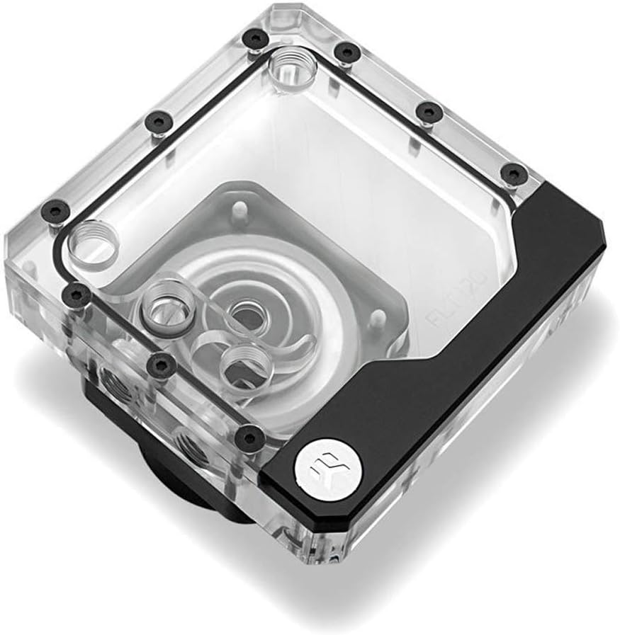 EK Water Blocks Compatible EK-Quantum Kinetic FLT 120 D5 PWM D-RGB - Acryl