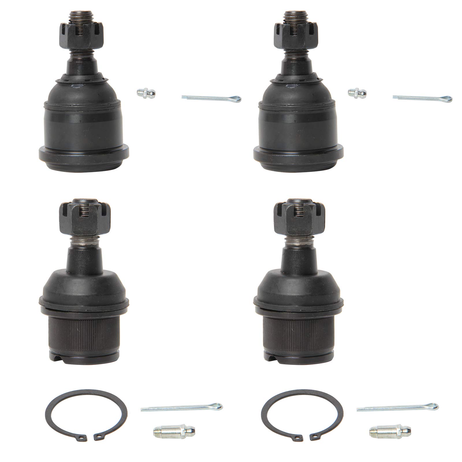 Motorman 4pcs (2) K7460+(2) K7467 Front Upper&Lower Ball Joint for 2006-2008 RAM 1500,2003-2010 RAM 2500,2003-2010 RAM 3500,2011-2013 2500,2011-2014 3500