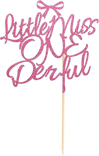 Miniatura 6 de Miss Onederful - Decoración para tartas, Mi primer cumpleaños, feliz primer cumpleaños, Wild One, Some Bunny is One, baby shower, decoración de