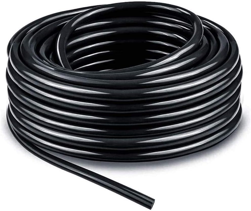 Pinolex ® Drip Irrigation 4Mm Feeder Line Pipe - 100 Meters, Black