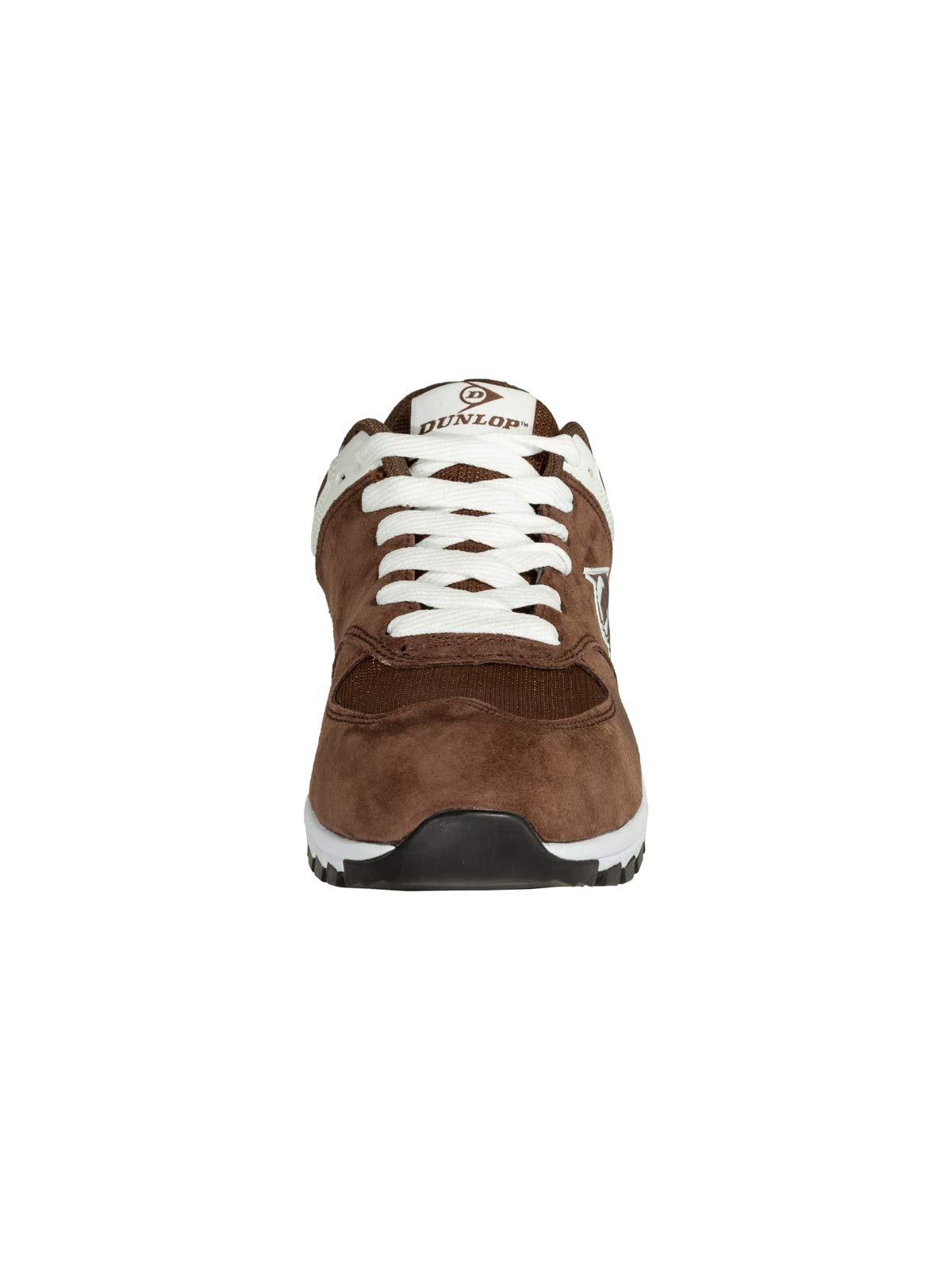 Dunlop DL0201027-44 Zapato, Piel de Ante y Mesh, Marrón, 44