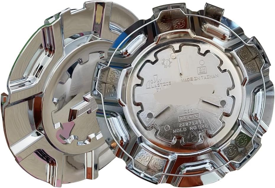 Chrome Wheel Center Hub Cap 22871243 for Silverado1500 High Country 10 Spoke 20 Rim 2014-2018 CV243 1pc