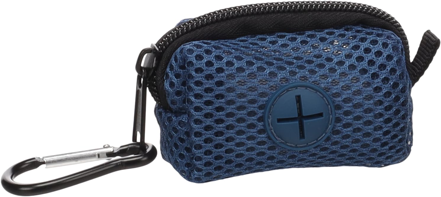 POOP BAG HOLDER MISHA BLUE + 1 ROLL 9x4x4,5CM