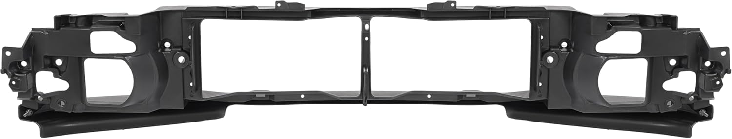 HECASA Header Panel Compatible with 1997-2001 Ford Explorer Grille Headlamp Mounting Nose Header Panel Plastic(PP) Replacement for F87Z8190CA FO1220217