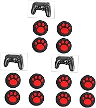 Amosfun 12pièces Capuchons De Pouce pour Joystick Antidérapante pour Manettes One Confort Optimal Et Soulagement des Doigts