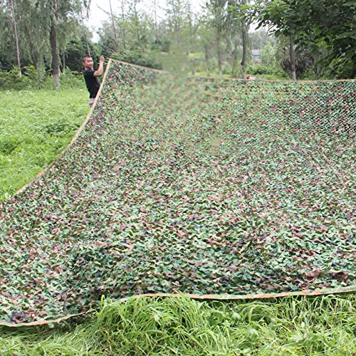 XHSSF Zweischichtiges Tarnnetz Dschungel im Freien Schattierung Camouflage Netz Sichtschutz Schattierung Sichtschutz… – Bild 7