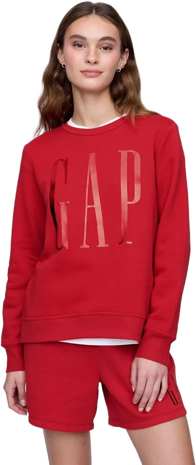 GAP Women's Logo Crewneck Sweatshirt