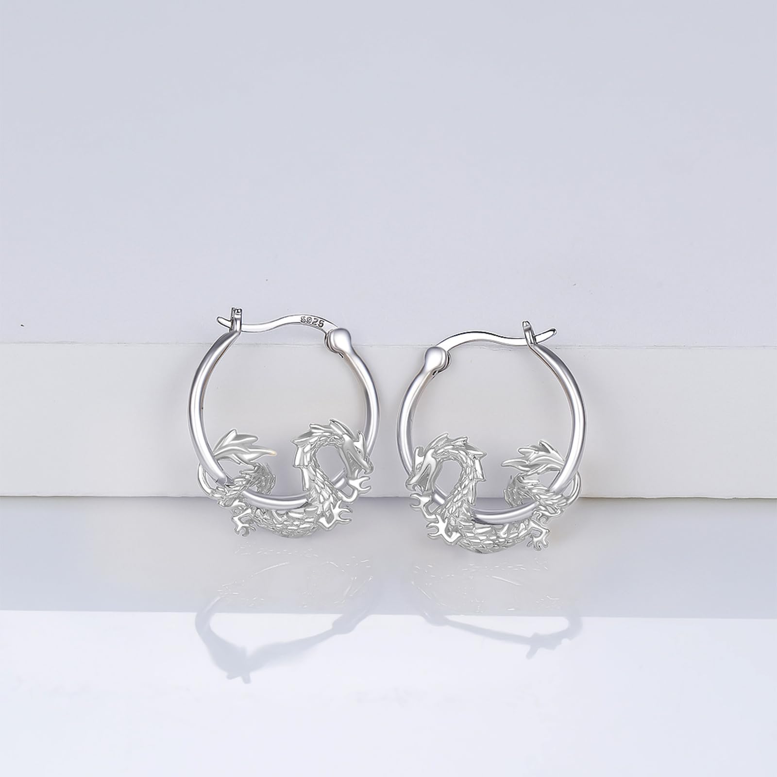 Orecchini a cerchio, da donna, in argento Sterling 925, volpe, coniglio, koala, maiale, huggie, piccoli orecchini a cerchio, gioielli per la festa della mamma, regalo per donne, ragazze e bambini,