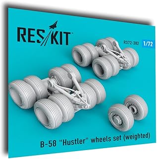 Reskit RS72-0382 1/72 B-58 Hustler Wheels Set (Weighted)