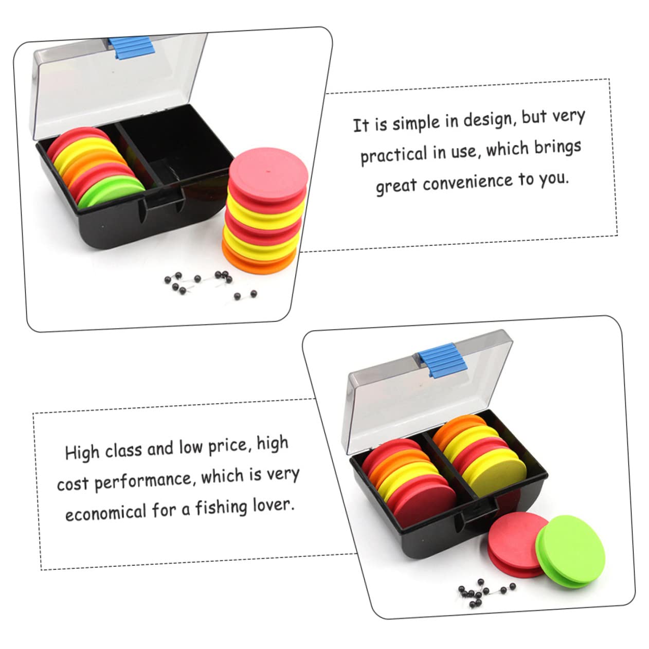 BESTonZON 10Pcs Fishing Line Winders Organizer Mixed Color Plastic Spools Winding Board Durable Fishing Rigging Accessories for Management for Fishing Enthusiasts