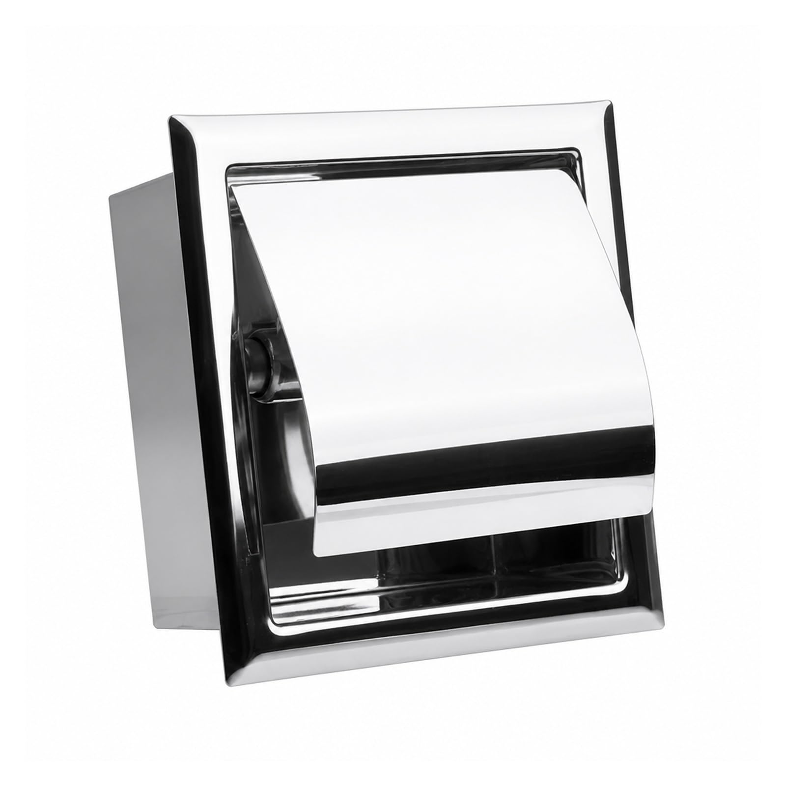 Portarotolo da parete in acciaio inox