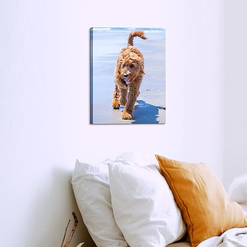 Miniatura 4 de Anjiefo Impresiones en lienzo personalizadas con tu foto, lienzo personalizado para pared, imprime tus fotos en lienzo, regalos para familiares,