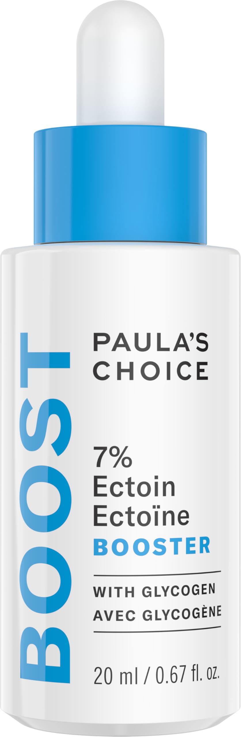 Paula's Choice 7% Ectoin & Hyaluronic Acid Milky Hydrating Serum - Serum do Twarzy - Natychmiastowe Nawilżenie - Koi, Redukuje Zaczerwienienia - z Kwas Hialuronowy - Wszystkie Rodzaje Skóry - 20 ml