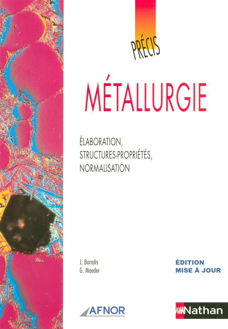 Précis de métallurgie