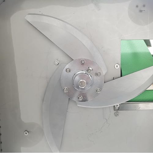 Miniatura 5 de INTSUPERMAI Cortadora de verduras eléctrica, 110V300W, corte de verduras 330.7-661.4 lbsH, Cuchilla y cuerpo de acero inoxidable, Longitud de corte