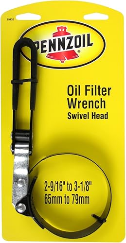 Pennzoil 19432 - Llave de cabeza giratoria para filtro de aceite Pennzoil 19432 de 2-916 a 3-18 pulgadas
