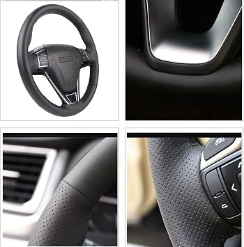 auto steering wheel wrap For Toyota For Land For Cruiser 2008-2015