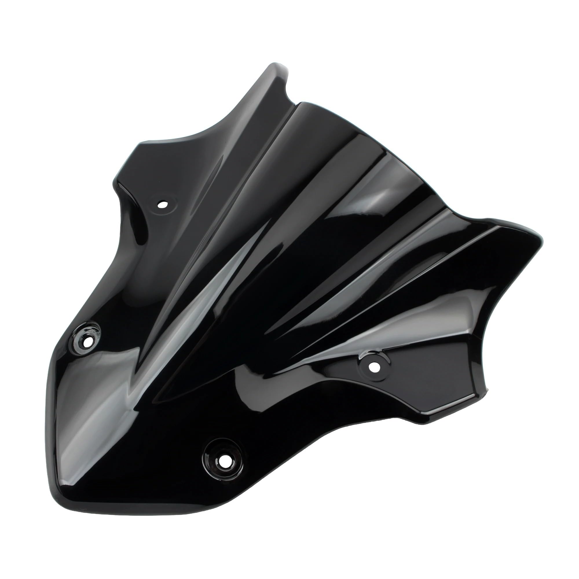 NLNGNZBZTP Windscreen Motorcycle Front Spoiler Fairing Windscreen For Z900 2017 2018 2019 Windshield Wind Deflector Black Accessories(Black)