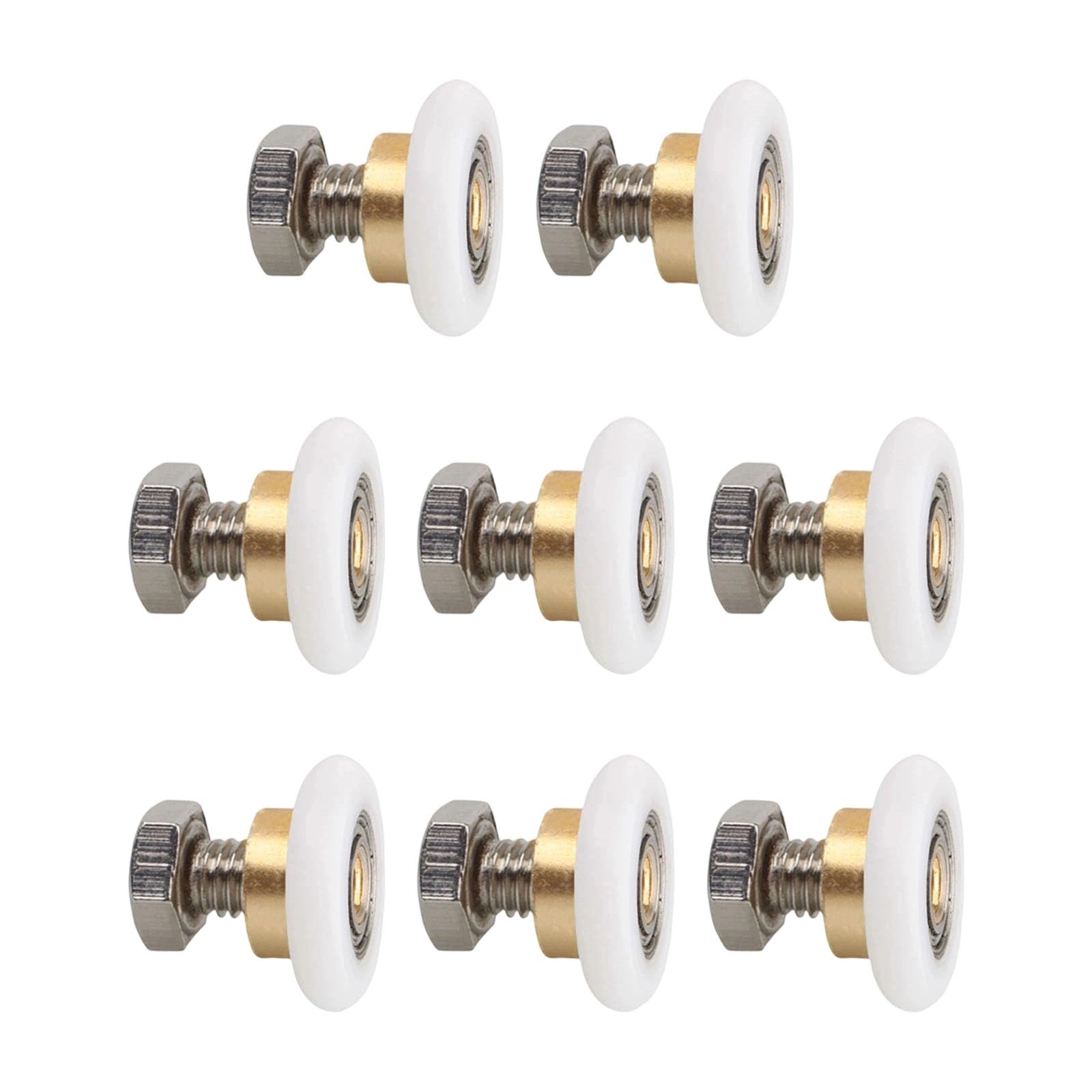 Effortless Nylons Roller for Bathroom Sliding Glass Door Long Lasting Low Noise Roller