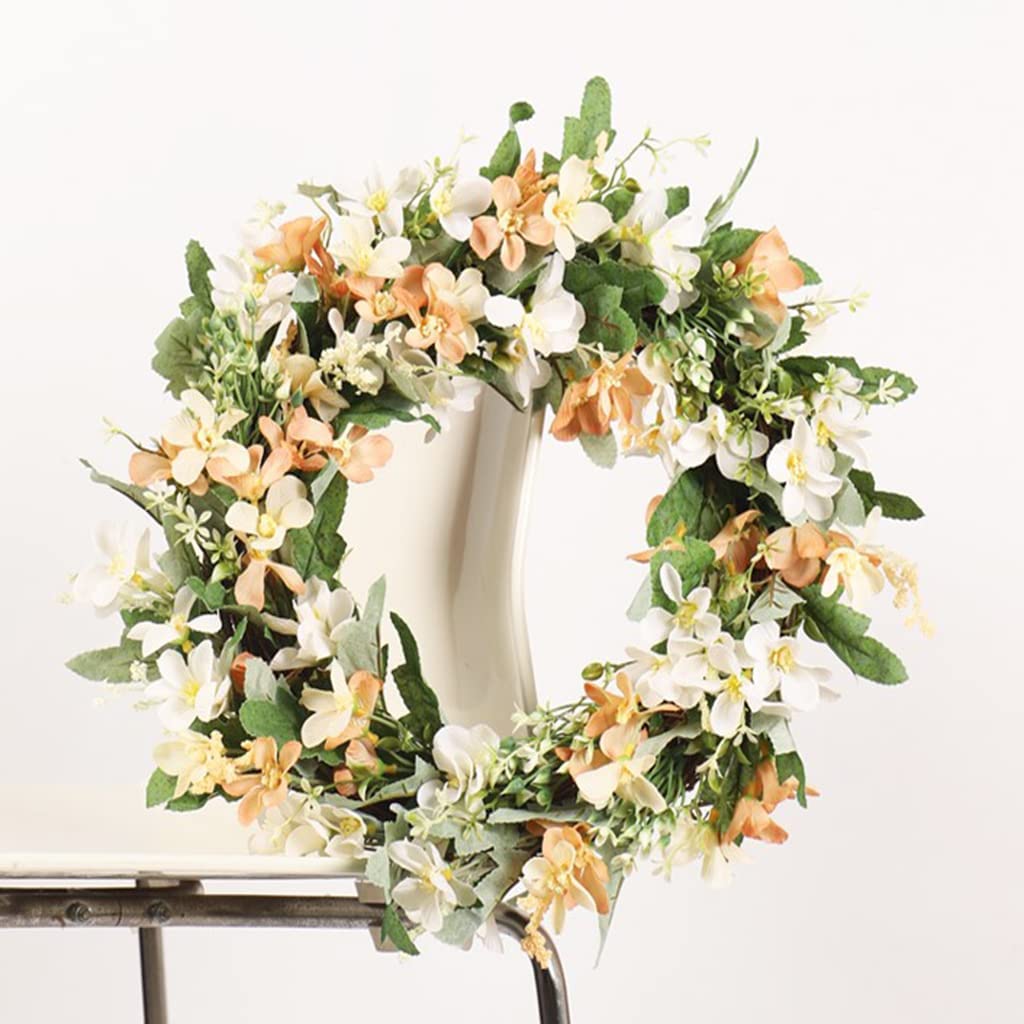 Guirlandes Couronnes rotin Automne Couronne Maison Tous Les Jours Porte d'entrée guirlandes pour Les fêtes de Vacances Mariages couronnes de noël Peut être réutilisé