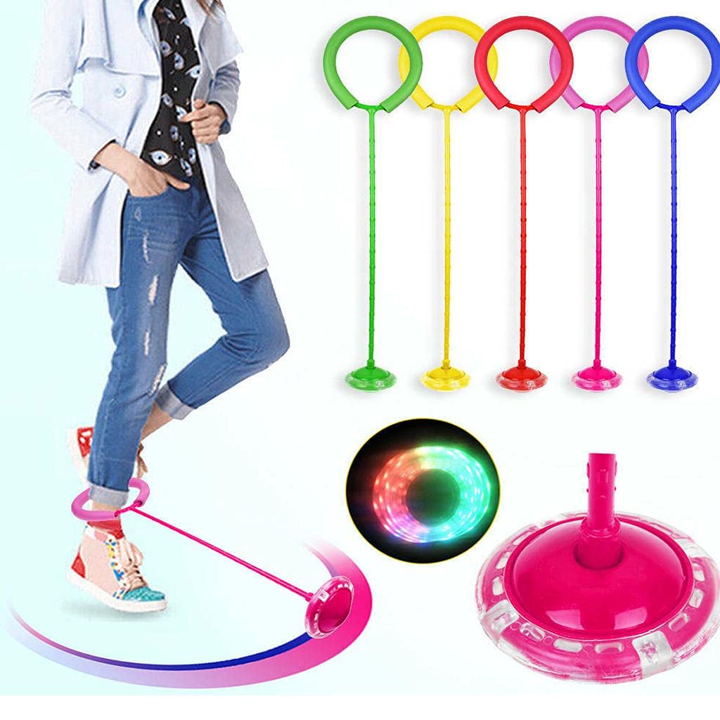 Verbier Flash Jumping Ring Educational Skip Ball Hop-Skipit Jump Rope Exercise Skipping Toy Ball for Kids (1 Piece Skipping Rope) (B095Y9L4N4) Amazon Price History, Amazon Price Tracker