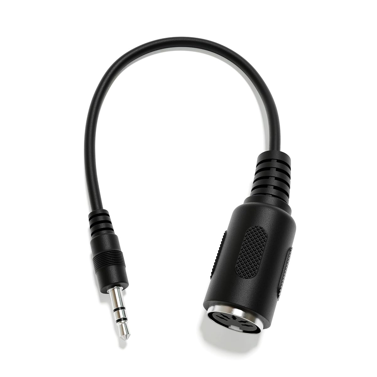 ExcelValley Audio Breakout Cable - TRS 3.5mm to MIDI 5 Pins DIN Female - Type A