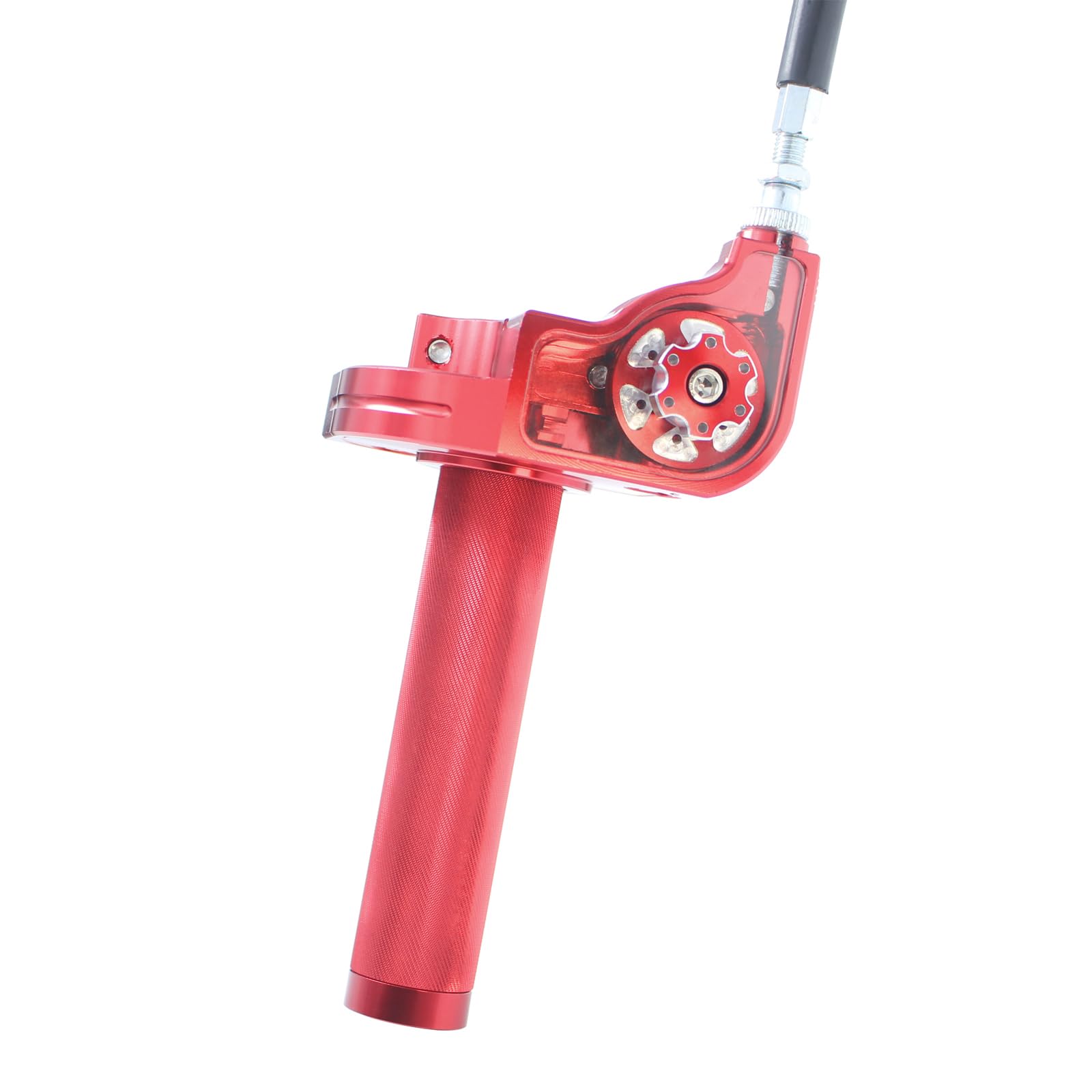 Throttle Grip Moto 22mm CNC Alluminio Quick Twister Cavo Acceleratore per CRF50 CRF70 70 110 70CC 110CC IRBIS 125 250 Dirt Pit Bike Accessori