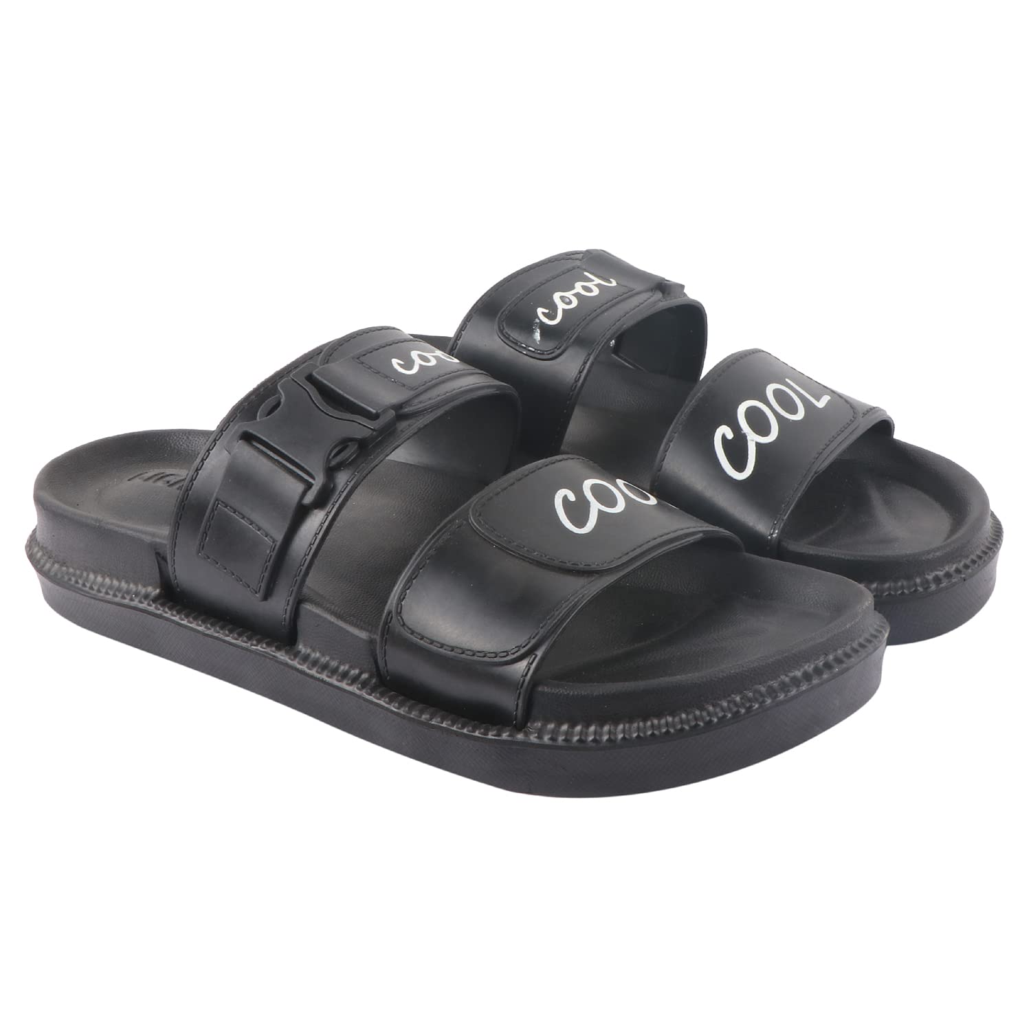 BEONZA Women Stylish Latest Slides Flip Flops Slippers Black (B0BG5DNBZ4) Amazon Price History, Amazon Price Tracker
