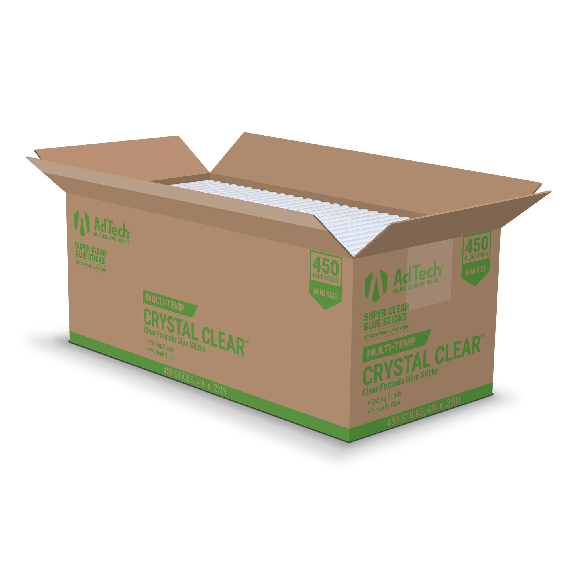 Mini Hot Glue Sticks - Clear, 4 Inch, USA Made -1