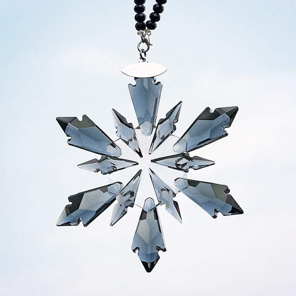 Crystal Snowflake Car Pendant, Car Rear View Mirror Jamaica