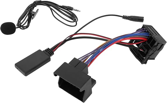 Stereo Radio Harness for BMW E39 X5/X3 Z4/R50/R53 CD Radio Convenient Bluetooth AUX Adapter Music Cable Microphone Handsfree 1 Set